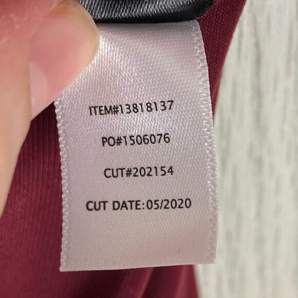 Torrid | Harper Studio Knit Dark Red Lave Pullover Blouse Size 2X - Picture 10 of 10